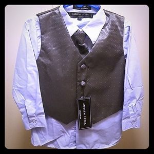 Little Boys Suit Set 3T